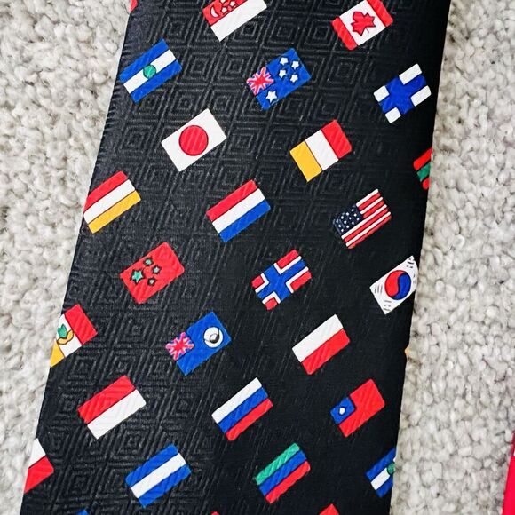 Trio of Vintage Novelty Ties Keystone Handmade Save the Children Paul Frederick - Picture 2 of 12